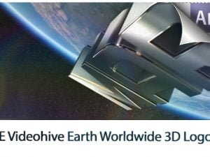 Earth Worldwide Elegant 3D Logo After Effects Templates