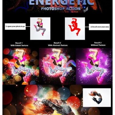 Energetic Photoshop Action