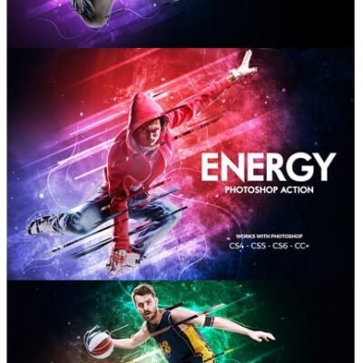 Energy Photoshop Action