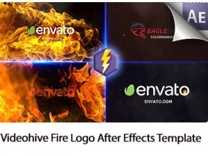 Fire Logo After Effects Template