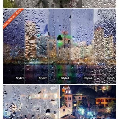 Foggy Rainy Window Photoshop Action