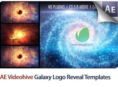 Galaxy Logo Reveal After Effects Templates