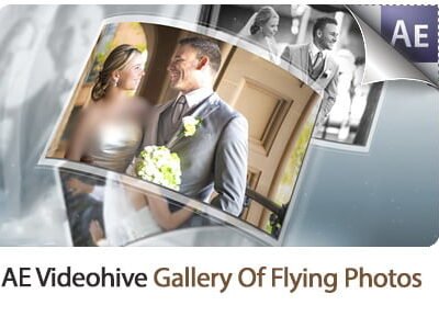 Gallery Of Flying Photos After Effects Template