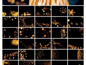 GraphicRiver Golden Bokeh Photo Overlay Effects