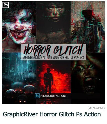 horror.glitch.photoshop.action Horror Glitch Photoshop Action