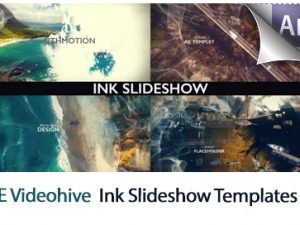 Ink Slideshow After Effects Templates