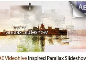 Inspired Parallax Slideshow AE Templates