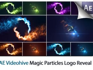 Magic Particles Logo Reveal After Effects Templates