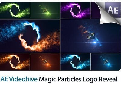 Magic Particles Logo Reveal After Effects Templates