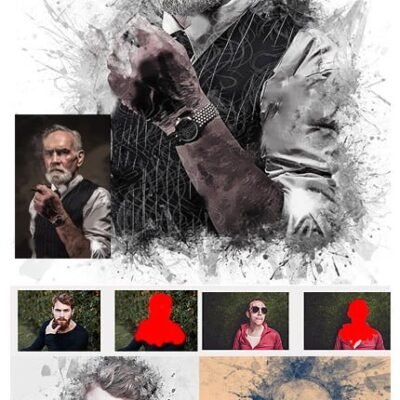 Modern Ink Photoshop Action