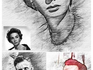 Modern Pencil Sketch Photoshop Action