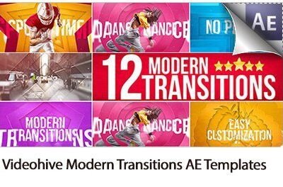 Modern Transitions After Effects Templates