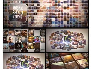 Mosaic Photo Pack After Effects Templates