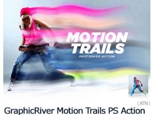 Motion Trails Photoshop Action