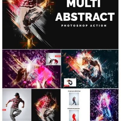 Multi Abstract Photoshop Action