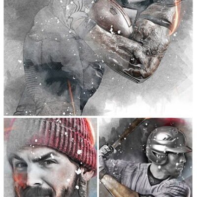 New Dimension Photoshop Action