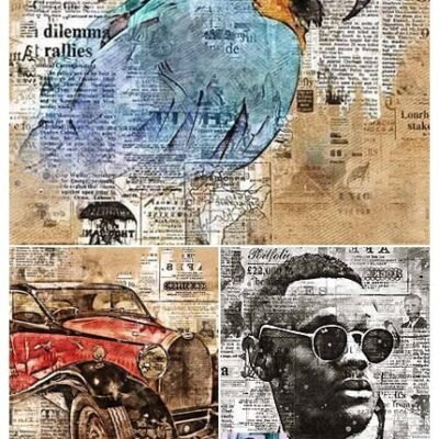 Newspaper Print Photoshop Action