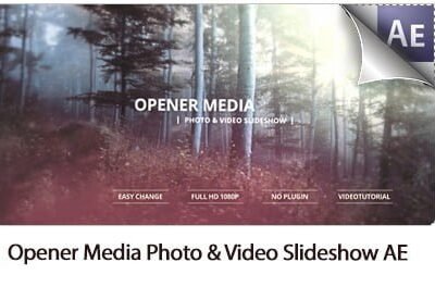 Opener Media Photo And Video Slideshow After Effects Templates