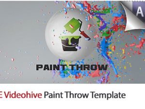 paint throw after effects templates