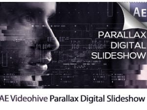 parallax digital slideshow after effects templates