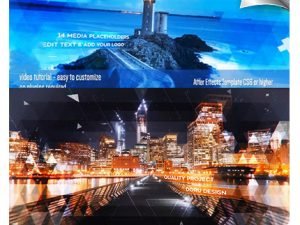 parallax slideshow after effects templates