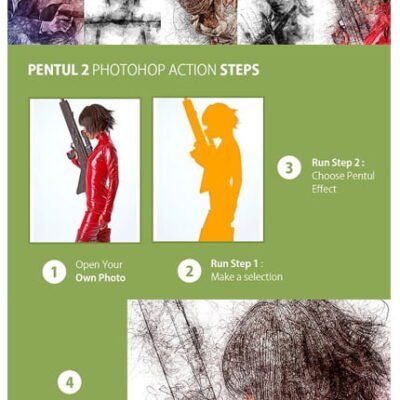 pentul 2 photoshop action