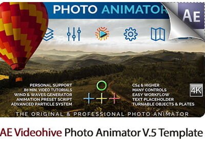 photo animator v5 after effects template