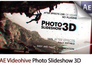 photo slideshow 3d after effects template