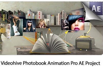 photobook animation pro after effects project