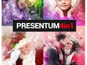 presentum 4in1 photoshop actions bundle