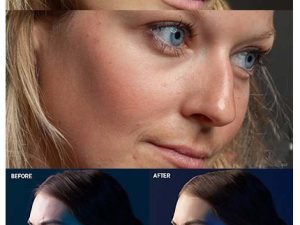 pro skin retouching actions