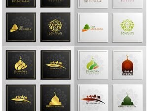 Ramadan Kareem Vector Card Islamic Background