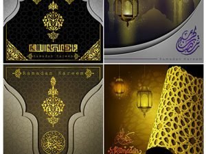 Ramadan Kareem Vector Islamic Background 02