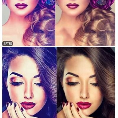 Retouching Photoshop Action