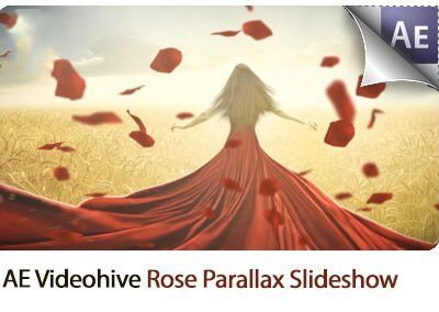 Rose Parallax Slideshow After Effects Templates