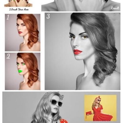 Selective Color Photoshop Action