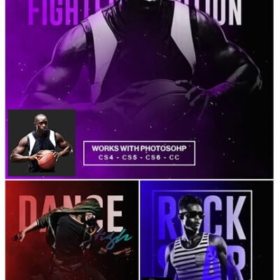 Shadow Fighter Photoshop Action