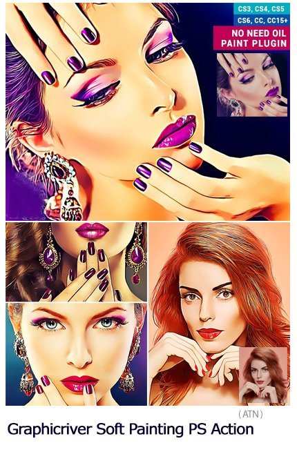 soft.painting.photoshop.action Soft Painting Photoshop Action