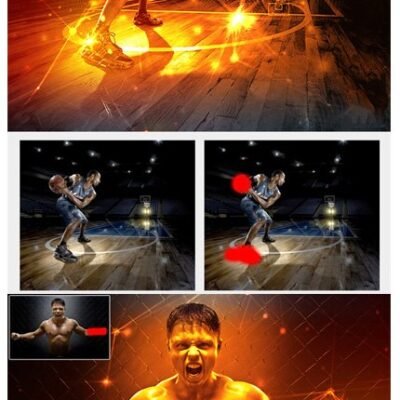 Spark Facular Effect Photoshop Action
