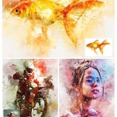 Splash Art 3 Photoshop Action