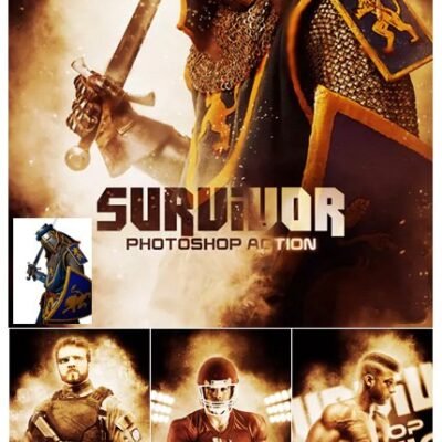 Survivor Photoshop Action