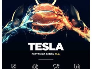 Tesla Photoshop Action