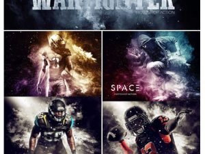 Warfighter And Space Photoshop Actions