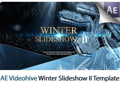 Winter Slideshow II After Effects Templates