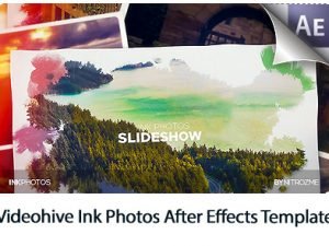 Ink Photos After Effects Template