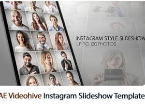 Instagram Slideshow After Effects Template