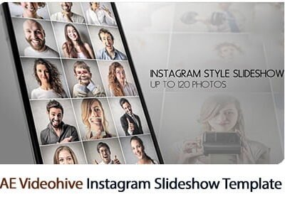 Instagram Slideshow After Effects Template