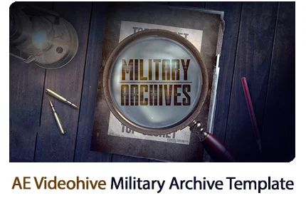 Military Archive Packages After.Effects Template