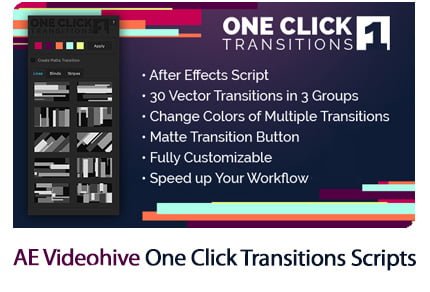 one.click.transitions.vol.1.after.effects.scripts One Click Transitions Vol.1 After Effects Scripts