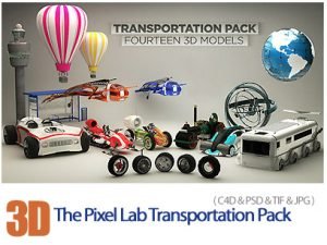 The Pixel Lab Transportation Pack